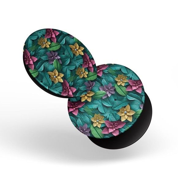 PopSockets For Phone Mixed Flowers Bouquet Design Swappable Base PopGrip - Picture 5 of 8